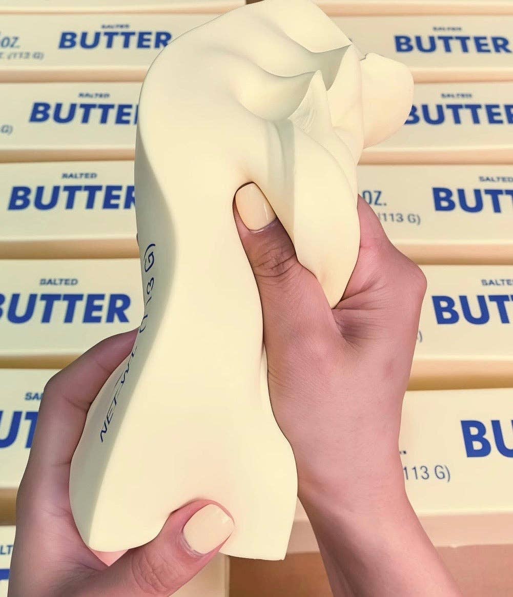 GIANT Butter Squishy – Jumbo Slow Rising Sensory Stress Toy Ships 4/29