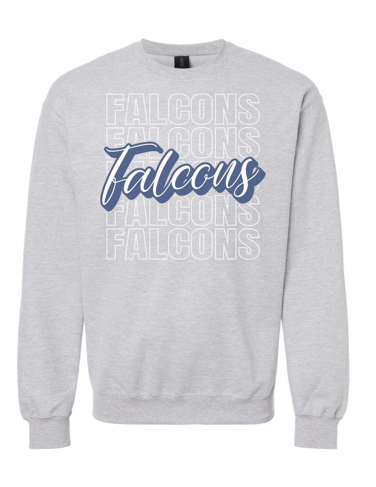 Falcon Repeat Crewneck Sweatshirt