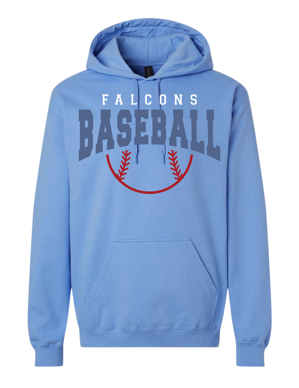 Falcon Baseball Hooded Sweatshirt