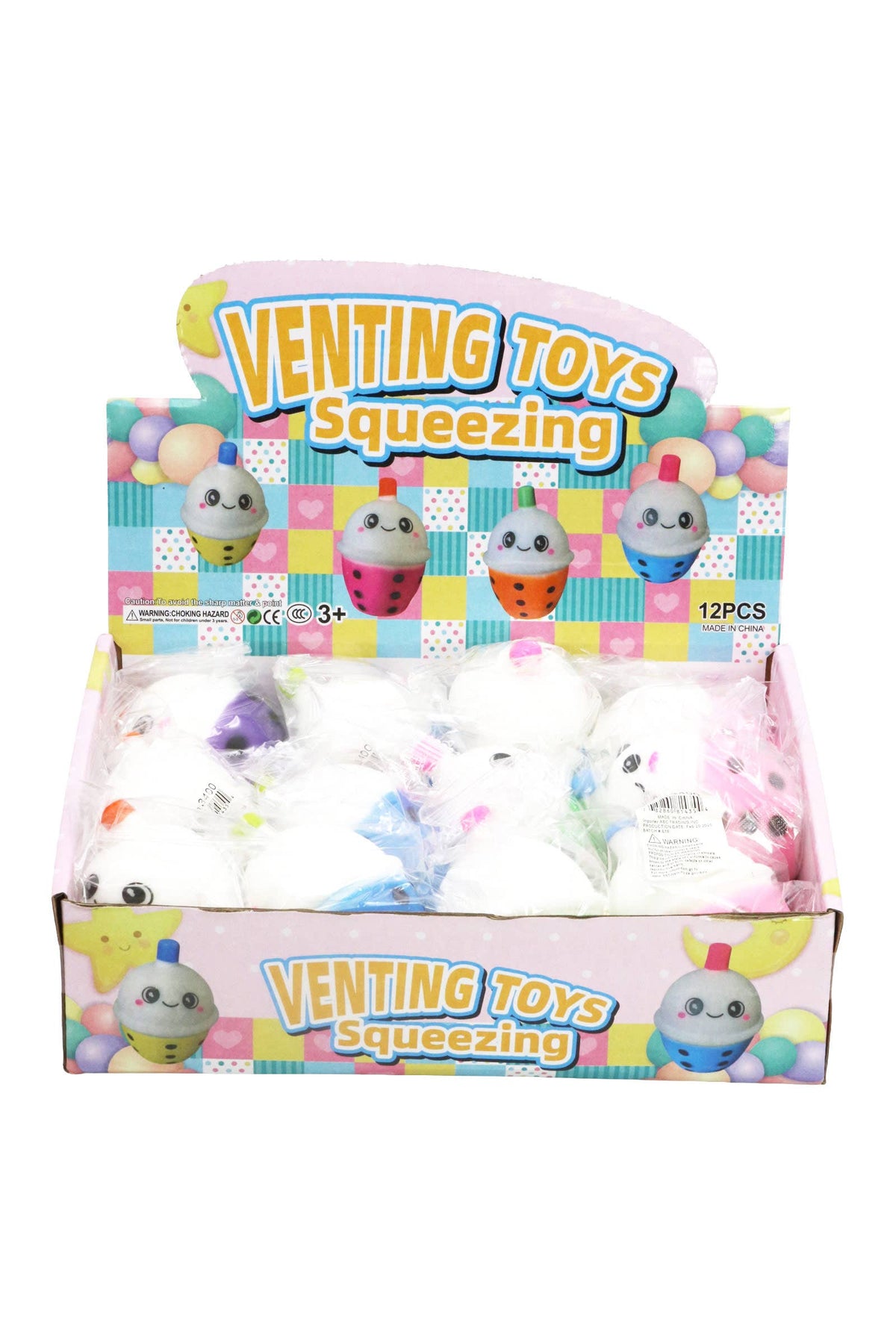 Kawaii Boba Bubble Tea Squishy: Assorted / One Size