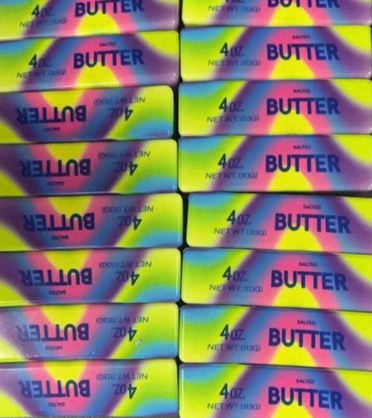 Rainbow Butter Squishy- shipping 4/25-4/29
