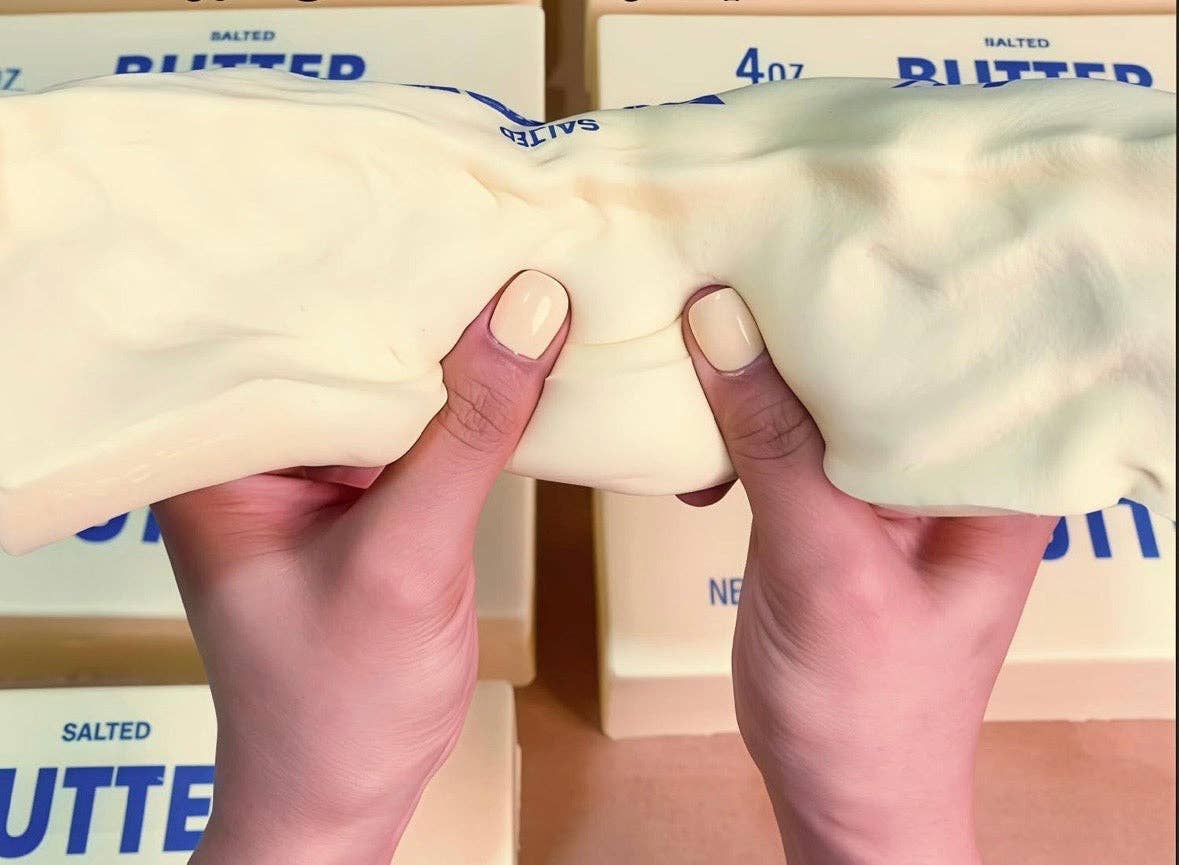 GIANT Butter Squishy – Jumbo Slow Rising Sensory Stress Toy Ships 4/29