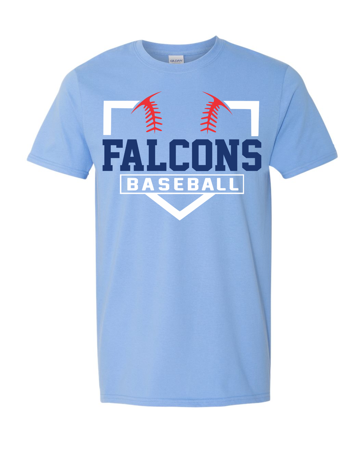 Falcon Baseball Softstyle Tee