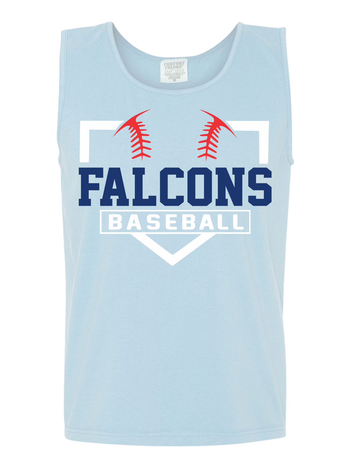 Comfort Color Falcon Baseball Tank
