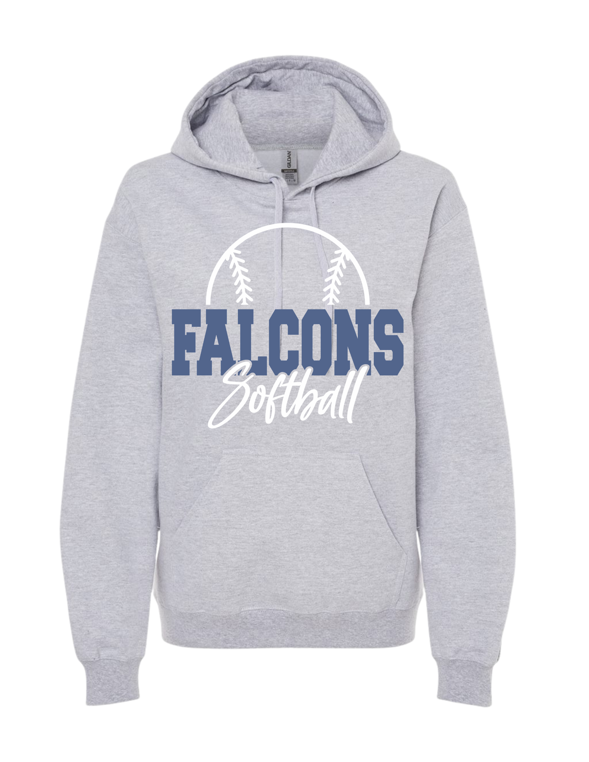 Falcon Softball Hooded Sweatshirt